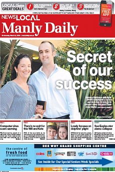 Manly Daily - March 12th 2014