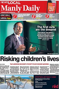 Manly Daily - May 13th 2014