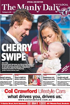 Manly Daily - June 4th 2015