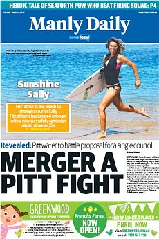 Manly Daily - March 8th 2016