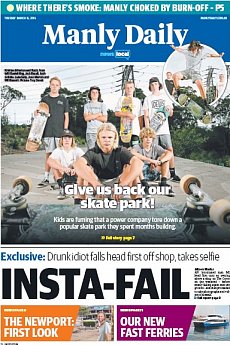 Manly Daily - March 15th 2016