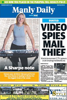 Manly Daily - August 31st 2016